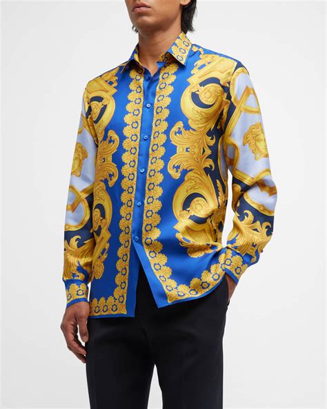 how to wash silk versace shirt|Versace ready to wear fabric.